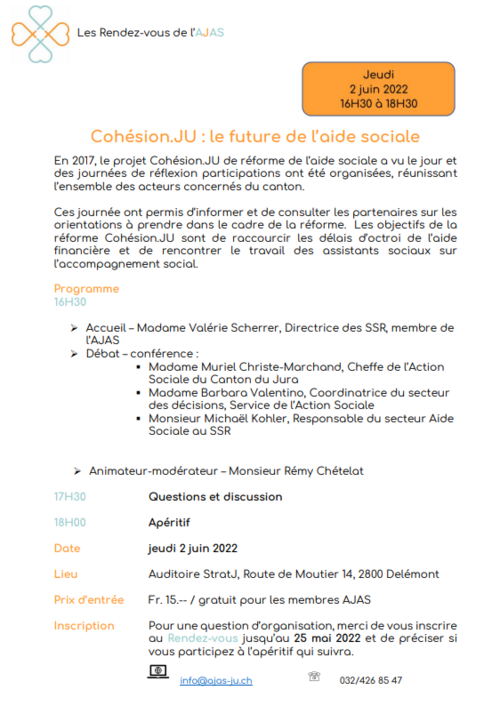 Les Rendze-vous de l'AJAS