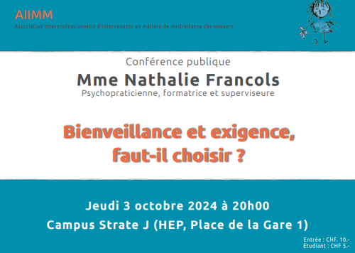 Flyer conférence