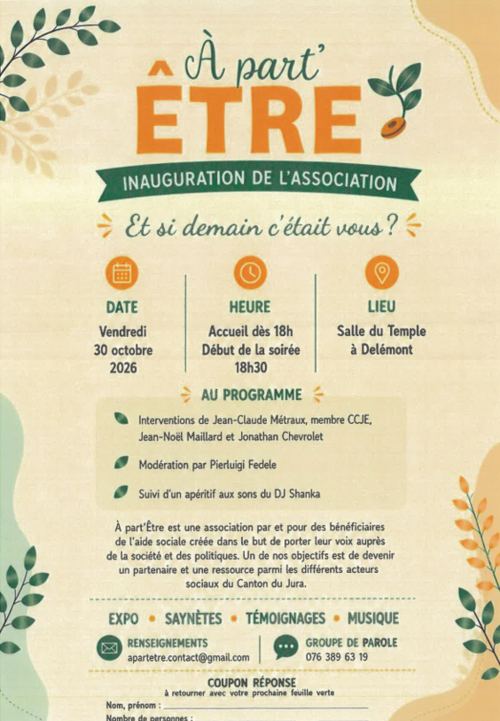À part'Être inauguration de l'association 